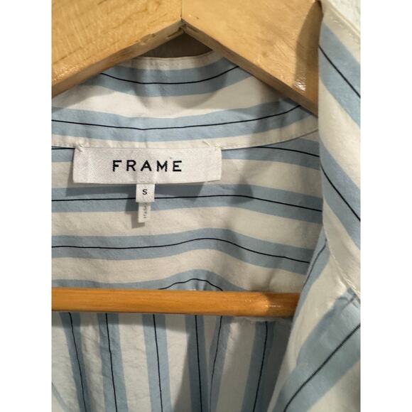 Frame oversized striped button up - Picture 2 of 4